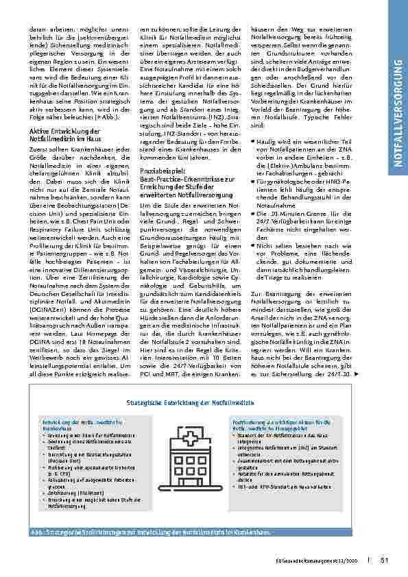 Vorschauseite 2: Must-Win-Battle: Die Notfallmedizin als strategischer Hebel