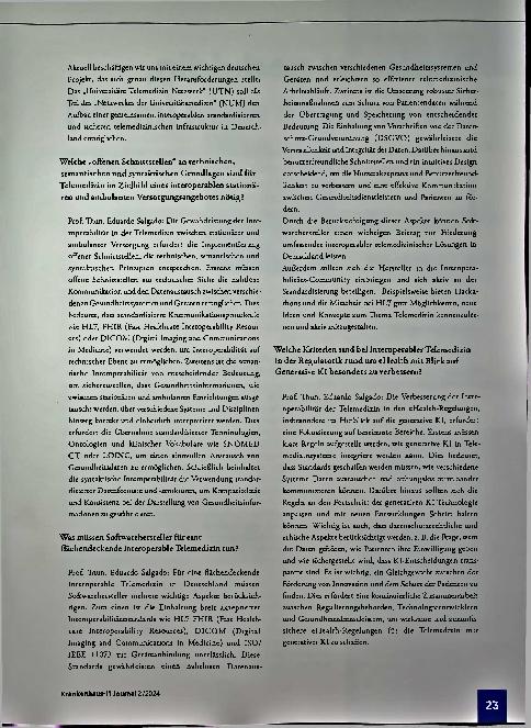 Vorschauseite 2: Telemedizin: Die Integration erfordert eine durchdachte Strategie