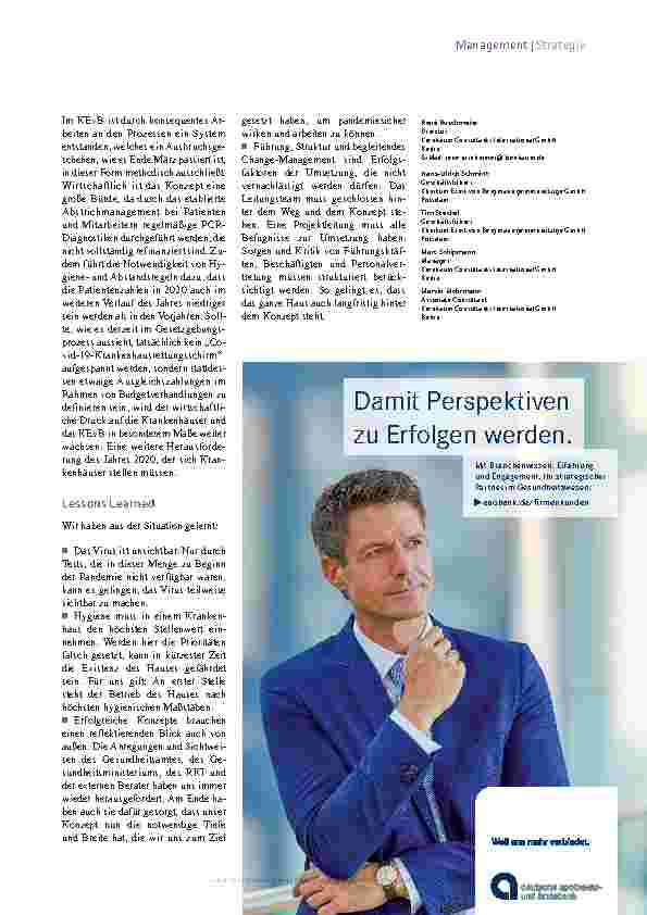 Vorschauseite 4: Neustart nach der Krise