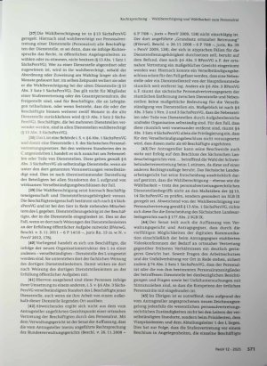 Vorschauseite 2: Zum Personalvertretungsrecht Wahlberechtigung und Wählbarkeit zum Personalrat