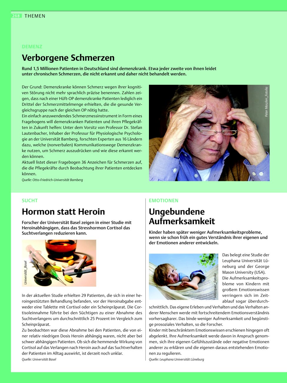 Vorschauseite 1: Themen