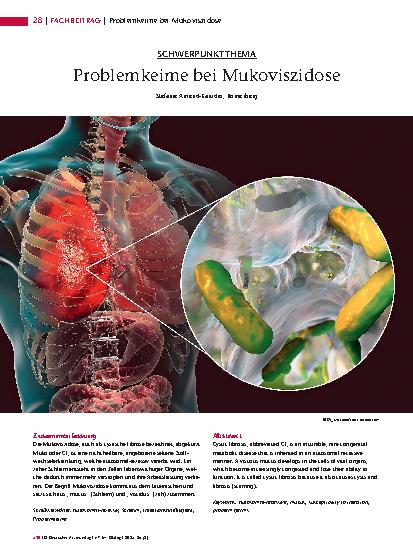 Vorschauseite 1: Problemkeime bei Mukoviszidose