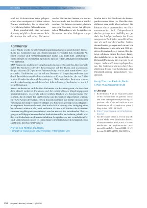 Vorschauseite 3: Carbapenem-resistente Gram-negative Stäbchenbakterien: Studie zeigt überraschende aerogene Verbreitung