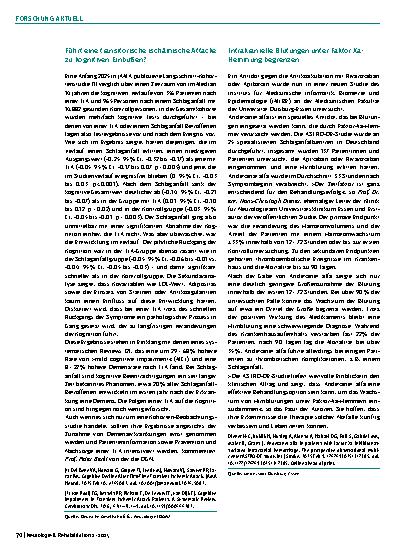 Vorschauseite 3: Aus internationalen Fachzeitschriften