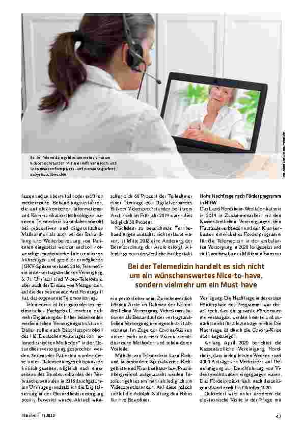 Vorschauseite 2: Bei Anruf Arzt