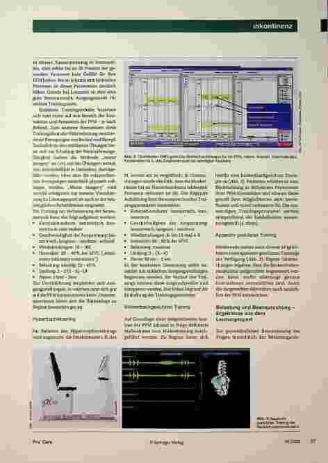 Vorschauseite 2: Mit maximaler Kraft, Ausdauer - und Entspannung Physiound sporttherapeutische Konzepte bei Inkontinenz