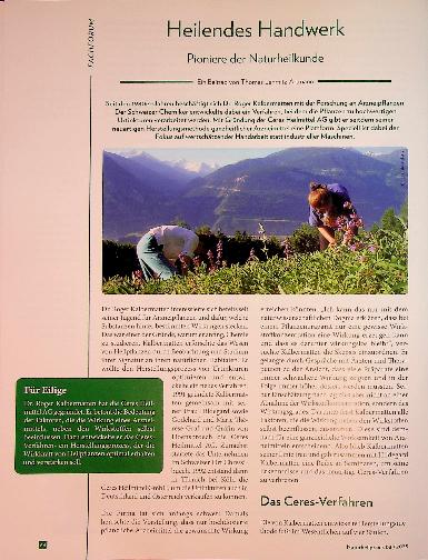 Vorschauseite 1: Heilendes Handwerk Pioniere der Naturheilkunde