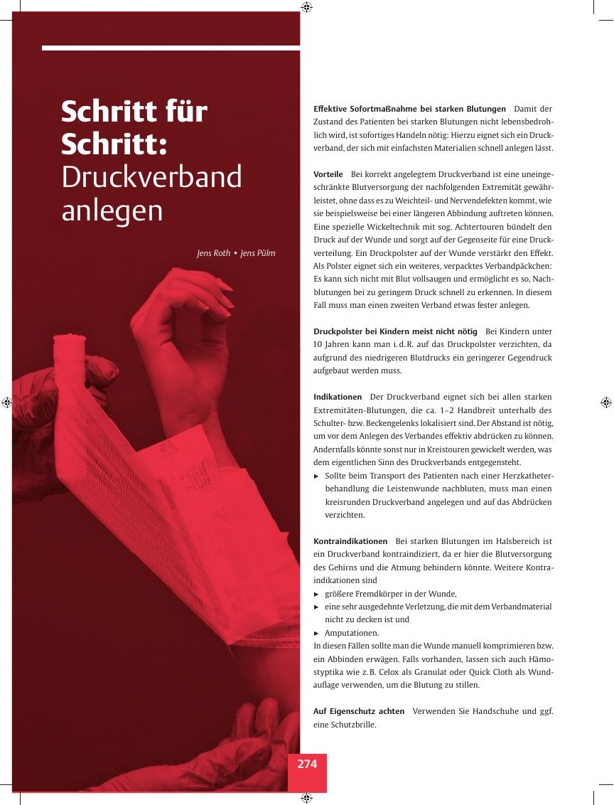 Vorschauseite 1: Schritt für Schritt: Druckverband anlegen