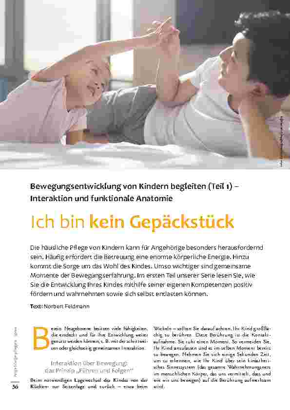 Vorschauseite 1: Ich bin kein Gepäckstück.