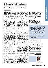 Vorschauseite 1: Effektiv rekrutieren: Ausschreibungsprozesse vereinfachen.