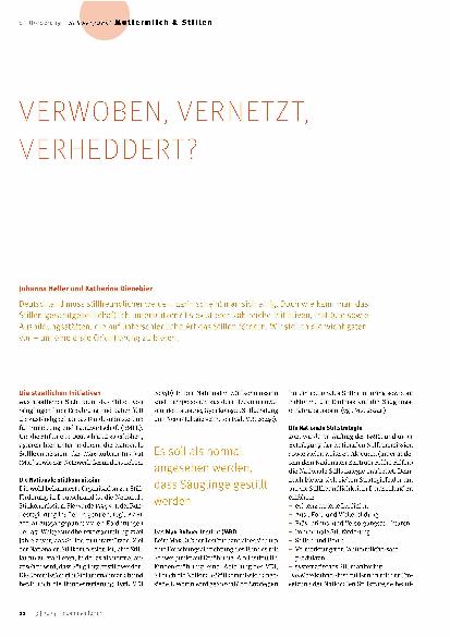 Vorschauseite 1: Verwoben, Vernetzt, Verheddert?