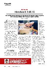 Vorschauseite 1: Handwerk hält fit.