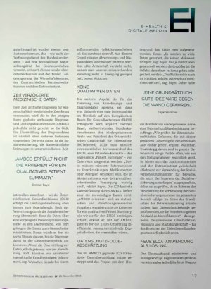 Vorschauseite 2: Ärzte gegn Datenmüll