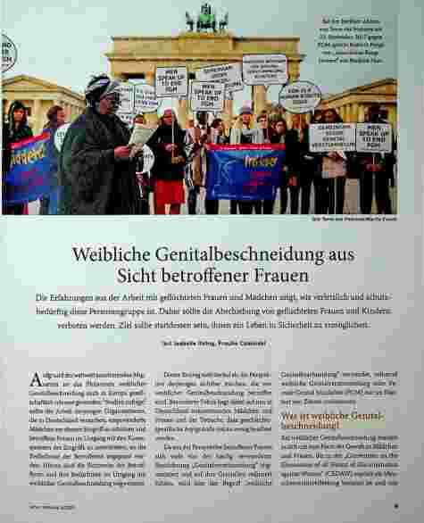 Vorschauseite 1: Weibliche Genitalbeschneidung aus Sicht betroffener Frauen