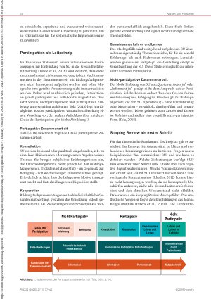 Vorschauseite 2: Partizipation weitergedacht Service User Involvement in der Ausbildung personzentrierter Pflegefachpersonen