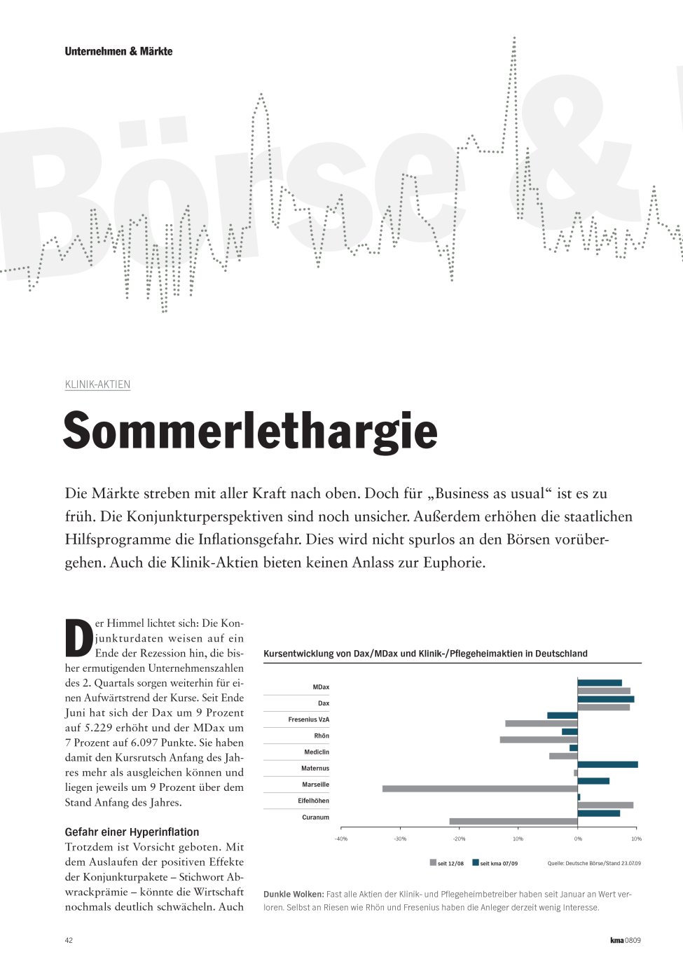 Vorschauseite 1: Sommerlethargie