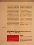 Vorschauseite 1: Fristlose Kündigung wegen dauerhafter Verweigerung des Tragens einer FFP2-Maske.