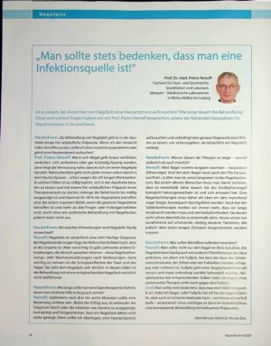 Vorschauseite 3: Bei Nagelpilz ist Geduld gefragt