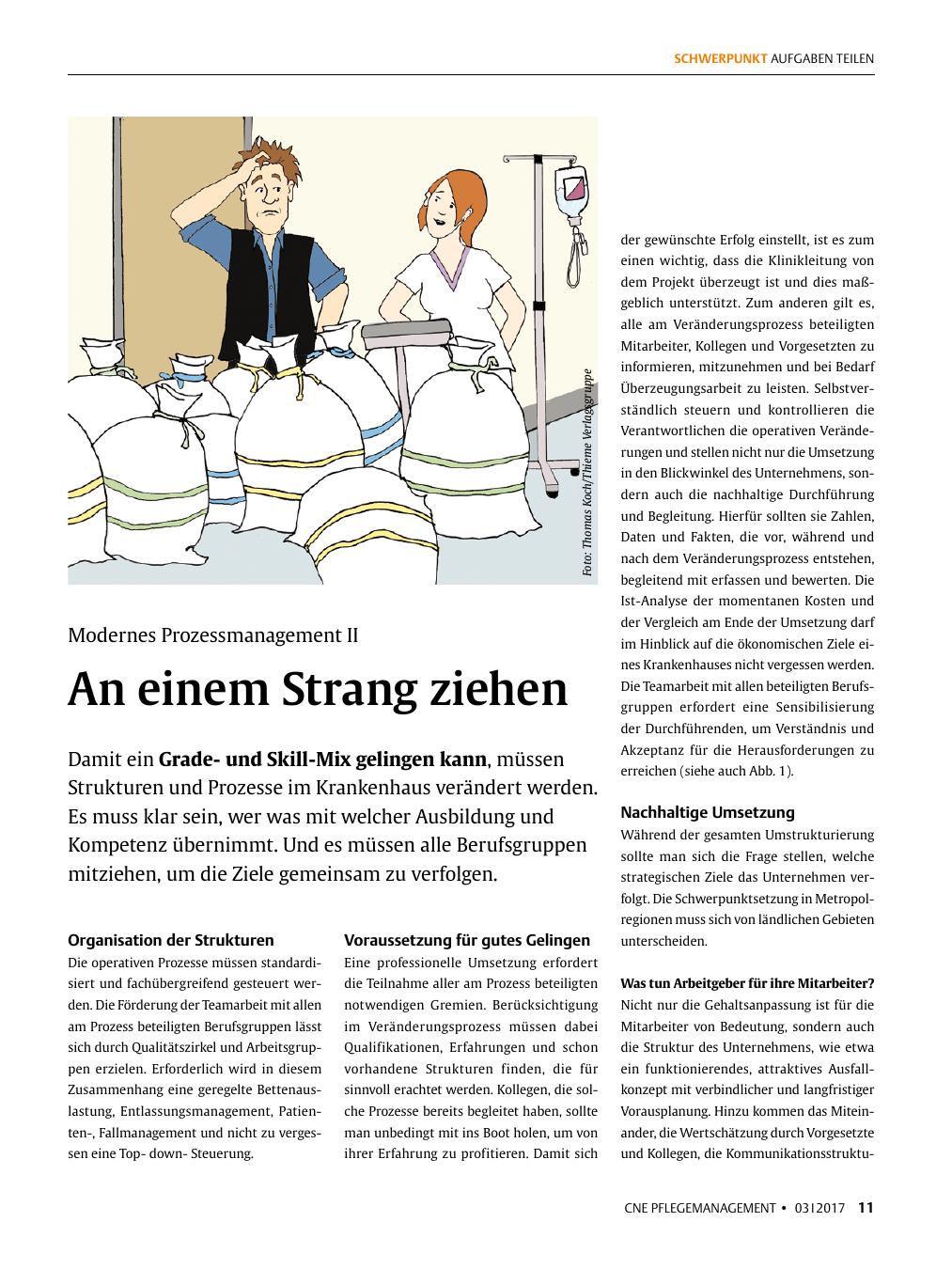 Vorschauseite 1: An einem Strang ziehen