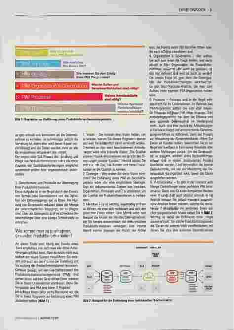 Vorschauseite 2: Sind Ihre Produktdaten gesund? The text is already correctly spelled.