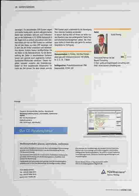 Vorschauseite 3: Sind Ihre Produktdaten gesund? The text is already correctly spelled.