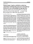Vorschauseite 1: Patient:innen-Coaches als Brücke zwischen medizinischen Behandler:innen und Lebensalltag – Ein Bericht aus der Betroffenheitsperspektive