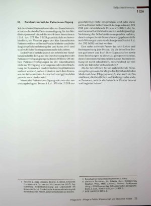Vorschauseite 2: Memento mori - zur Bestimmbarkeit und Durchsetzbarkeit der Patientenverfügung