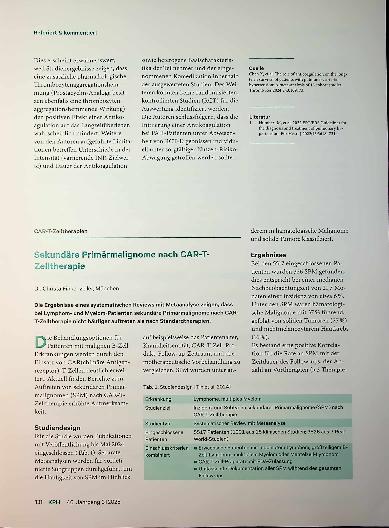 Vorschauseite 2: Antikoagulation und Langzeitüberleben
