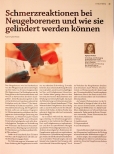 Vorschauseite 1: Schmerzreaktionen bei Neugeborenen und wie sie gelindert werden können