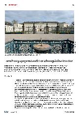 Vorschauseite 1: Forschungsgegenstand: Forschungsinfrastruktur
