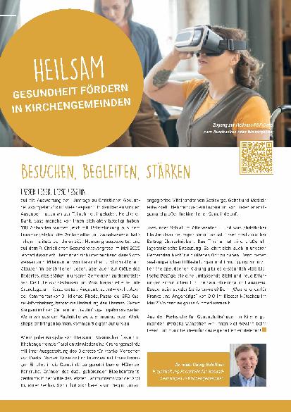 Vorschauseite 1: Heilsam gesundheit fördern in Kirchengemeinden