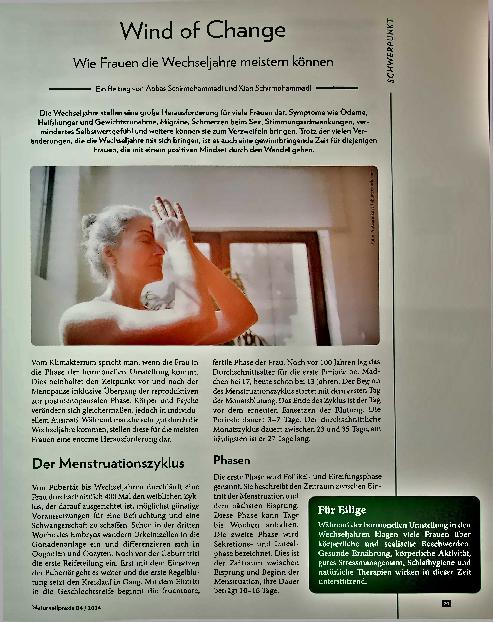 Vorschauseite 1: Wind of Change: Wie Frauen die Wechseljahre meistern können