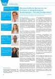 Vorschauseite 1: Wissenschaftliche Karriere bis zur Professur in pflegebezogenen Studiengängen - Ziel oder Kompromiss? Ergebnisse einer Befragung wissenschaftlicher Nachwuchskräfte an unterschiedl…