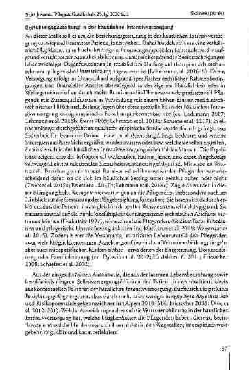 Vorschauseite 4: Vertrauensvolle und sicherheitsgenerierende Beziehungsgestaltung in der häuslichen Intensivpflege - Eine qualitative Sekundärdatenanalyse