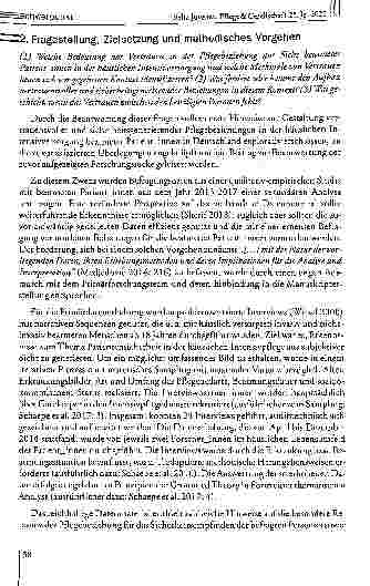 Vorschauseite 5: Vertrauensvolle und sicherheitsgenerierende Beziehungsgestaltung in der häuslichen Intensivpflege - Eine qualitative Sekundärdatenanalyse