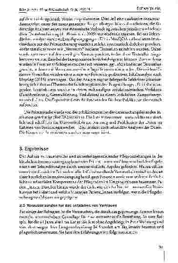 Vorschauseite 6: Vertrauensvolle und sicherheitsgenerierende Beziehungsgestaltung in der häuslichen Intensivpflege - Eine qualitative Sekundärdatenanalyse