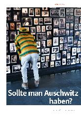 Vorschauseite 1: Sollte man Auschwitz haben? Correction: Sollte man Auschwitz besuchen?