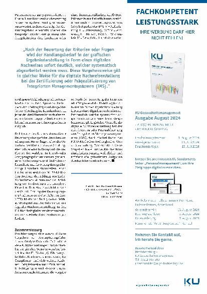 Vorschauseite 3: Korruptionsgefährdungsanalyse im Krankenhaus Standardisiertes Vorgehen mit dem MITO-Methoden-Tool