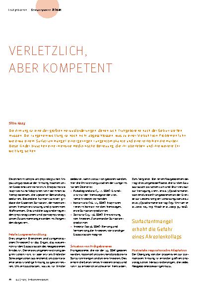 Vorschauseite 1: Verletzlich, aber kompetent