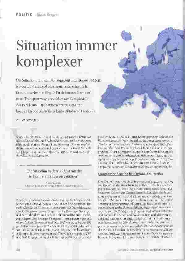 Vorschauseite 1: Situation immer komplexer