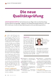 Vorschauseite 1: Die neue Qualitätsprüfung