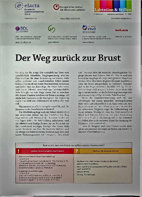 Vorschauseite 1: Der Weg zurück zur Brust