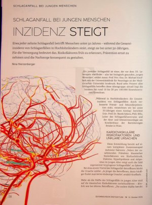 Vorschauseite 1: Schlaganfall bei Jungen Menschen Inzidenz steigt