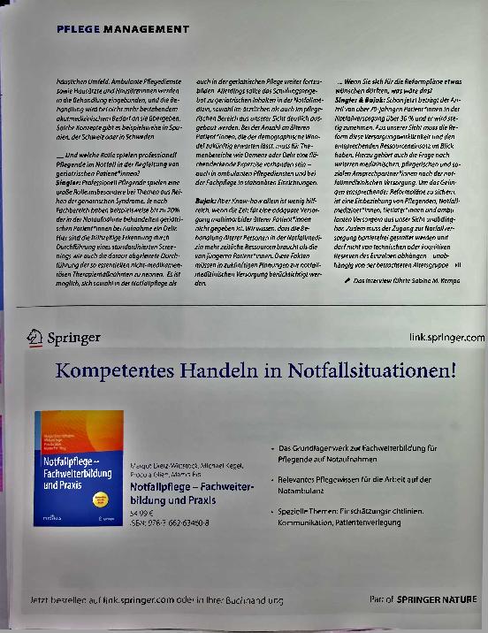 Vorschauseite 2: Notfallversorgung: die Reform kommt