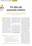 Vorschauseite 1: Für alles die passende Lektüre.