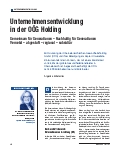 Vorschauseite 1: Unternehmensentwicklung in der OÖG Holding Gemeinsam für Generationen – Nachhaltig für Generationen Vernetzt – abgestuft – regional – subsidiär