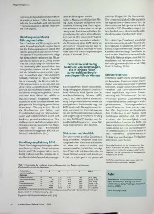 Vorschauseite 3: Fehlzeiten in der Spitex wirksam reduzieren