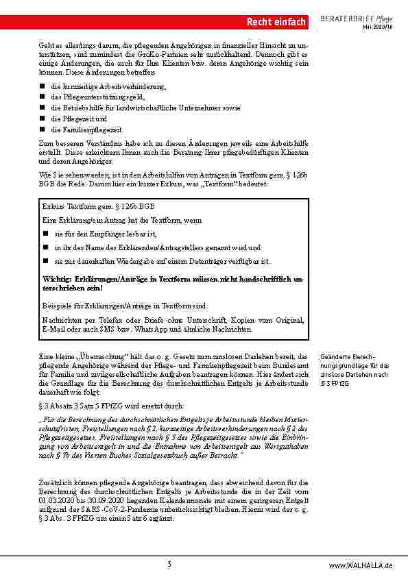 Vorschauseite 3: Update „Zweites SARS-CoV-2 Bevölkerungsschutzgesetz“: Was das für Ihre Klienten bedeutet!