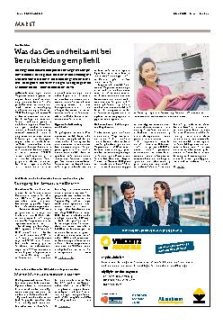Vorschauseite 1: Was das Gesundheitsamt bei Berufskleidung empfiehlt