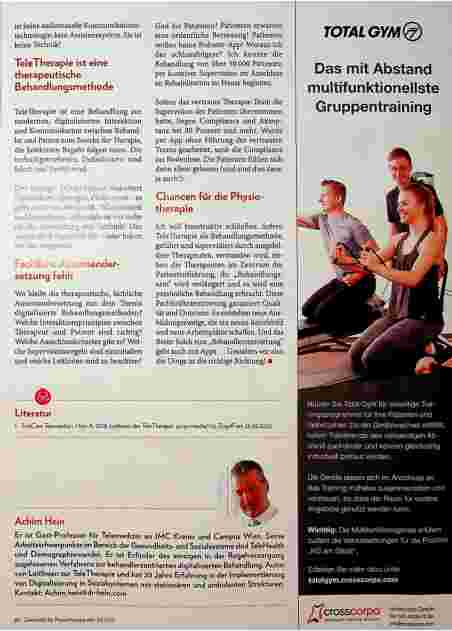 Vorschauseite 2: Apps sind kein Ersatz für Arzt und Therapeut.